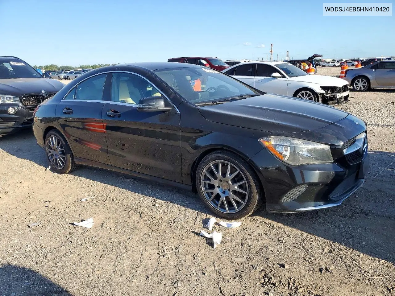 2017 MERCEDES CLA-KLASSE VIN WDDSJ4EB5HN410420 — фото 4