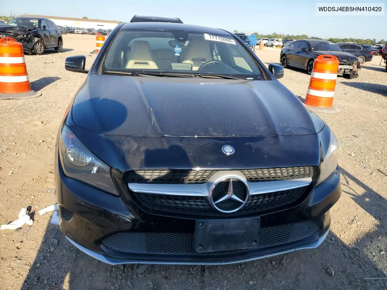 2017 MERCEDES CLA-KLASSE VIN WDDSJ4EB5HN410420 — фото 5