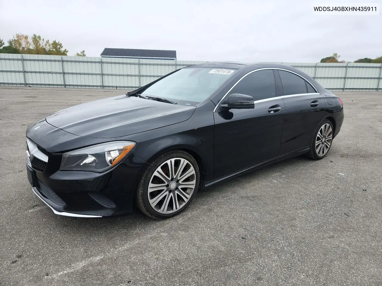 MERCEDES CLA-KLASSE 2017, VIN WDDSJ4GBXHN435911