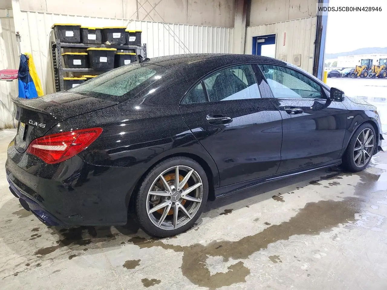 2017 MERCEDES CLA-KLASSE VIN WDDSJ5CB0HN428946 — фото 3
