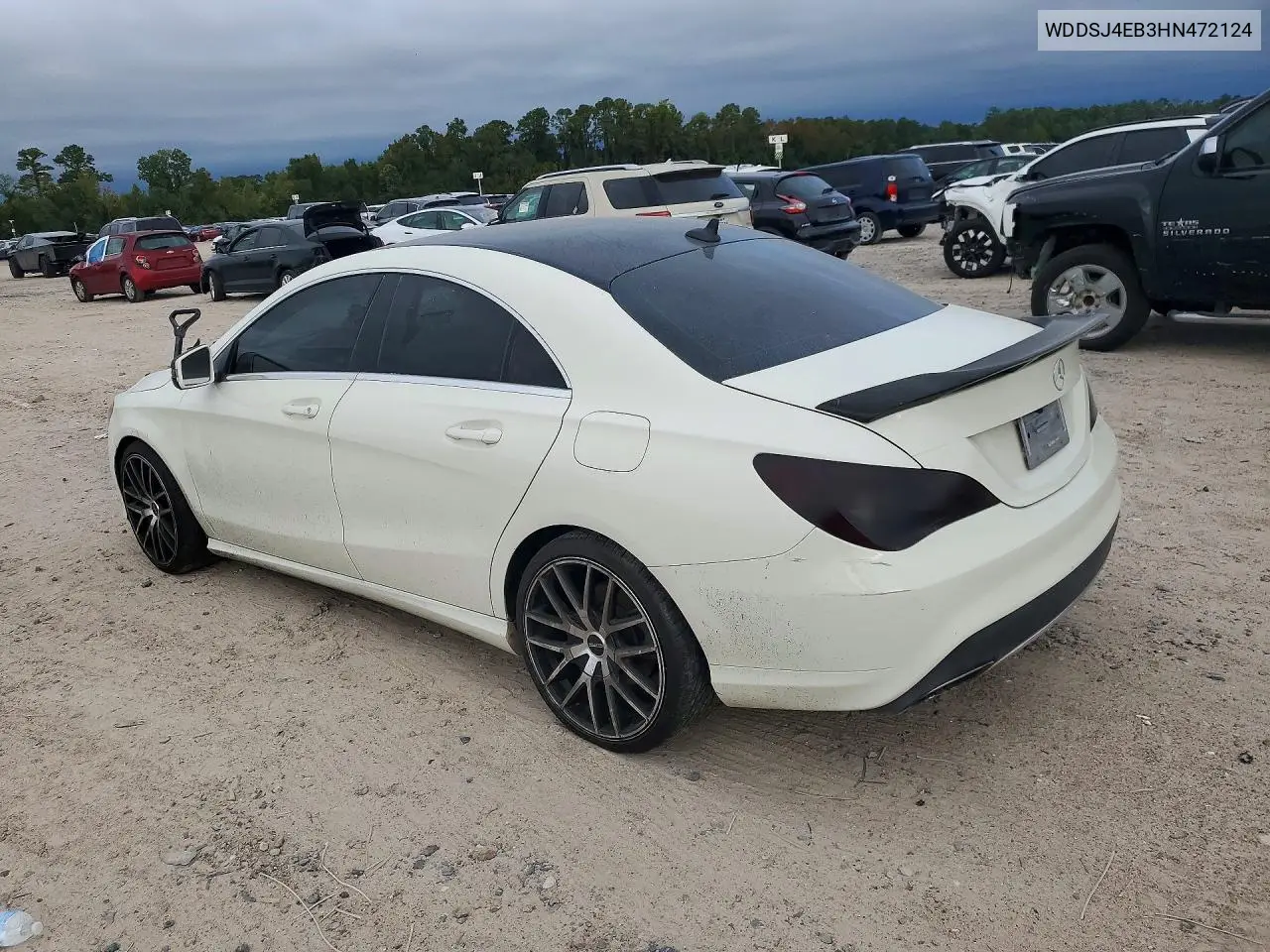 2017 MERCEDES CLA-KLASSE VIN WDDSJ4EB3HN472124 — фото 2