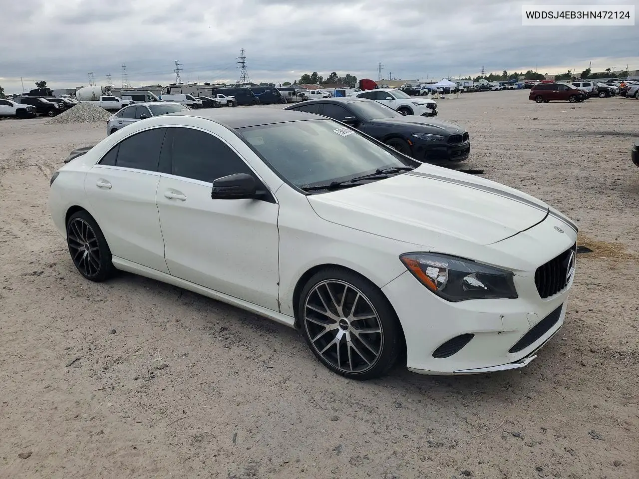 2017 MERCEDES CLA-KLASSE VIN WDDSJ4EB3HN472124 — фото 4