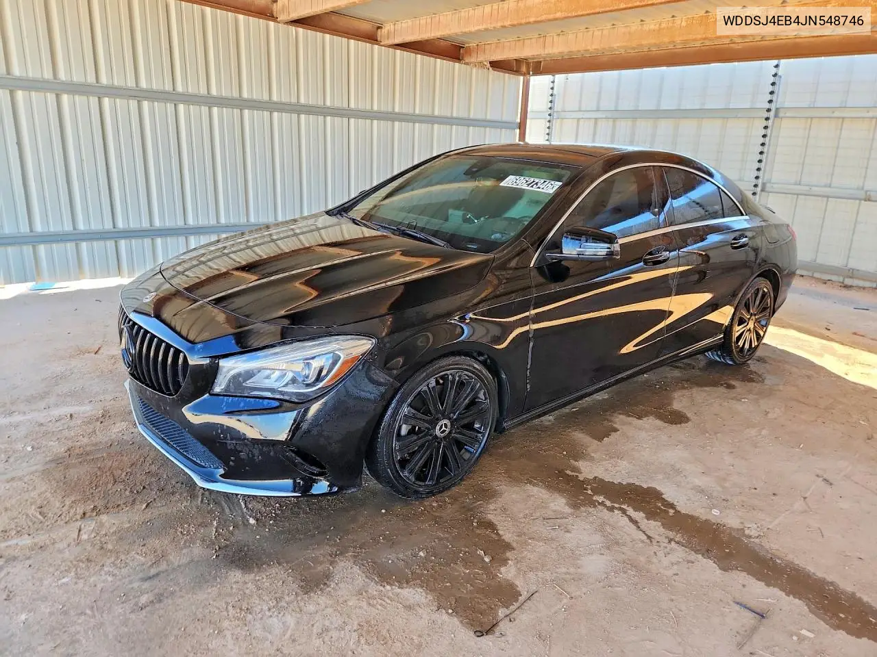 MERCEDES CLA-KLASSE 2018, VIN WDDSJ4EB4JN548746