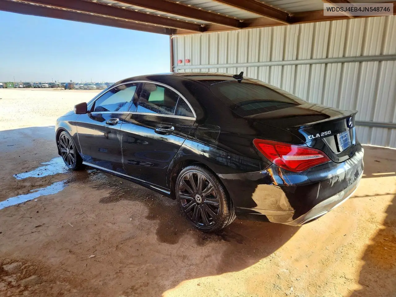2018 MERCEDES CLA-KLASSE VIN WDDSJ4EB4JN548746 — фото 2