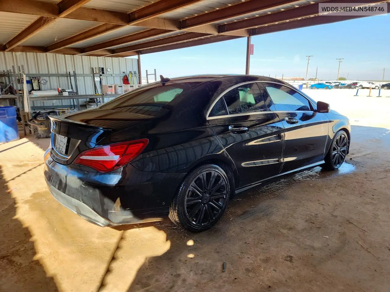 2018 MERCEDES CLA-KLASSE VIN WDDSJ4EB4JN548746 — фото 3