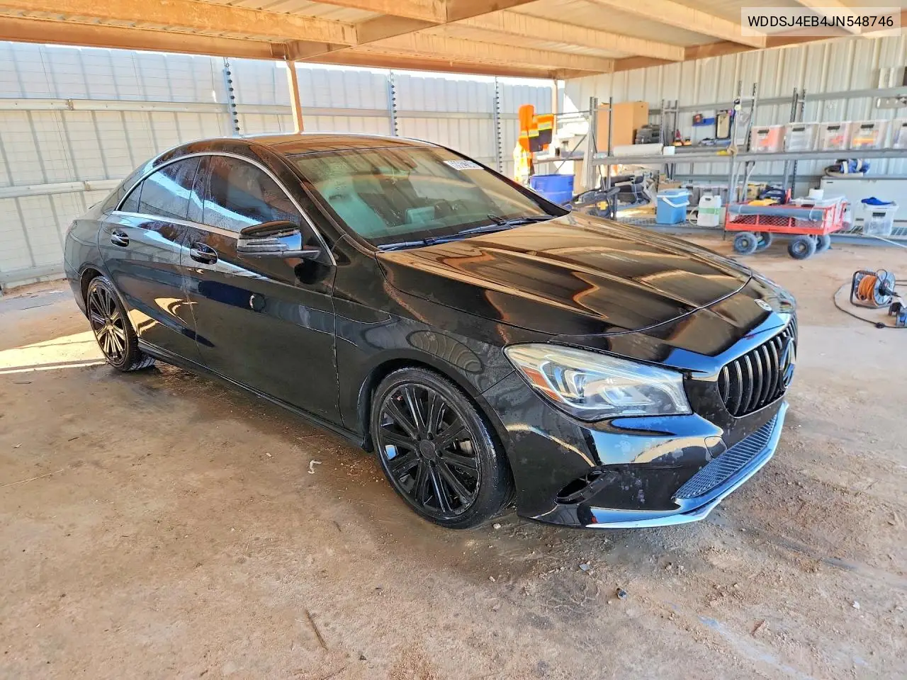 2018 MERCEDES CLA-KLASSE VIN WDDSJ4EB4JN548746 — фото 4