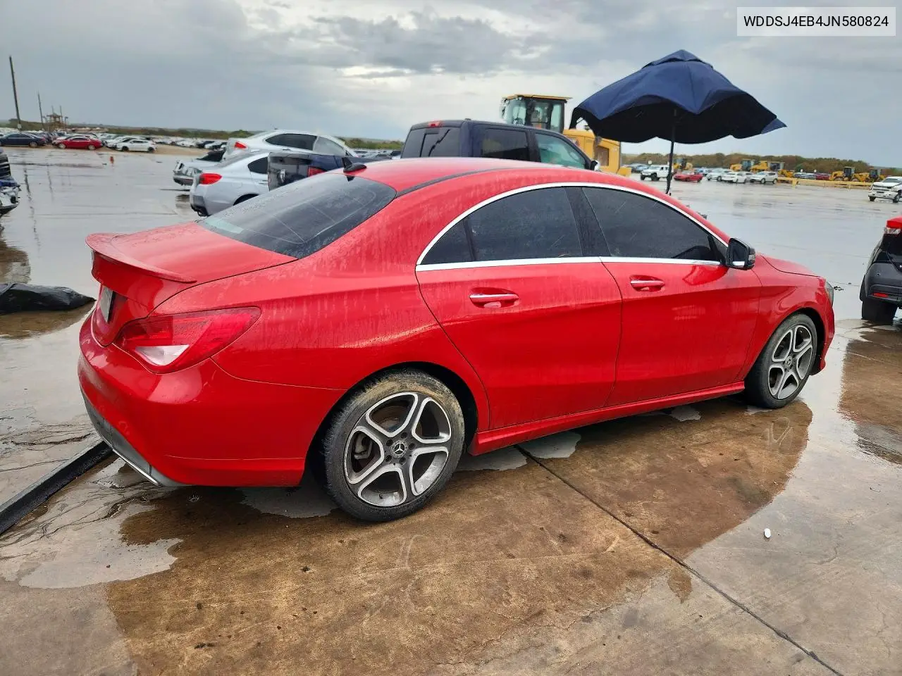 2018 MERCEDES CLA-KLASSE VIN WDDSJ4EB4JN580824 — фото 3