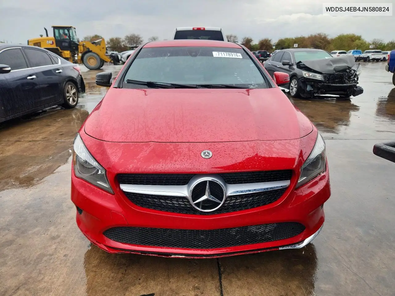 2018 MERCEDES CLA-KLASSE VIN WDDSJ4EB4JN580824 — фото 5