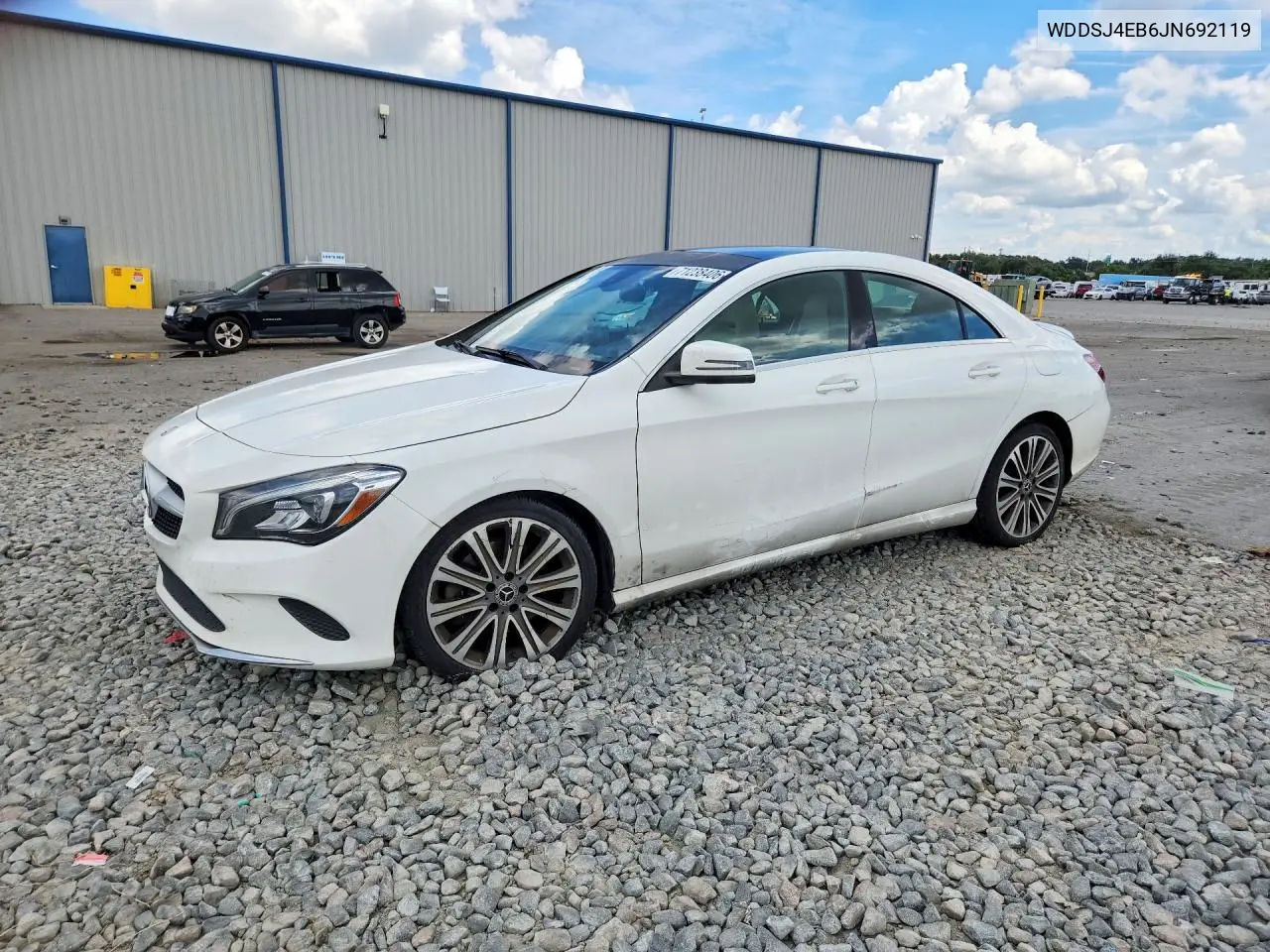 MERCEDES CLA-KLASSE 2018, VIN WDDSJ4EB6JN692119
