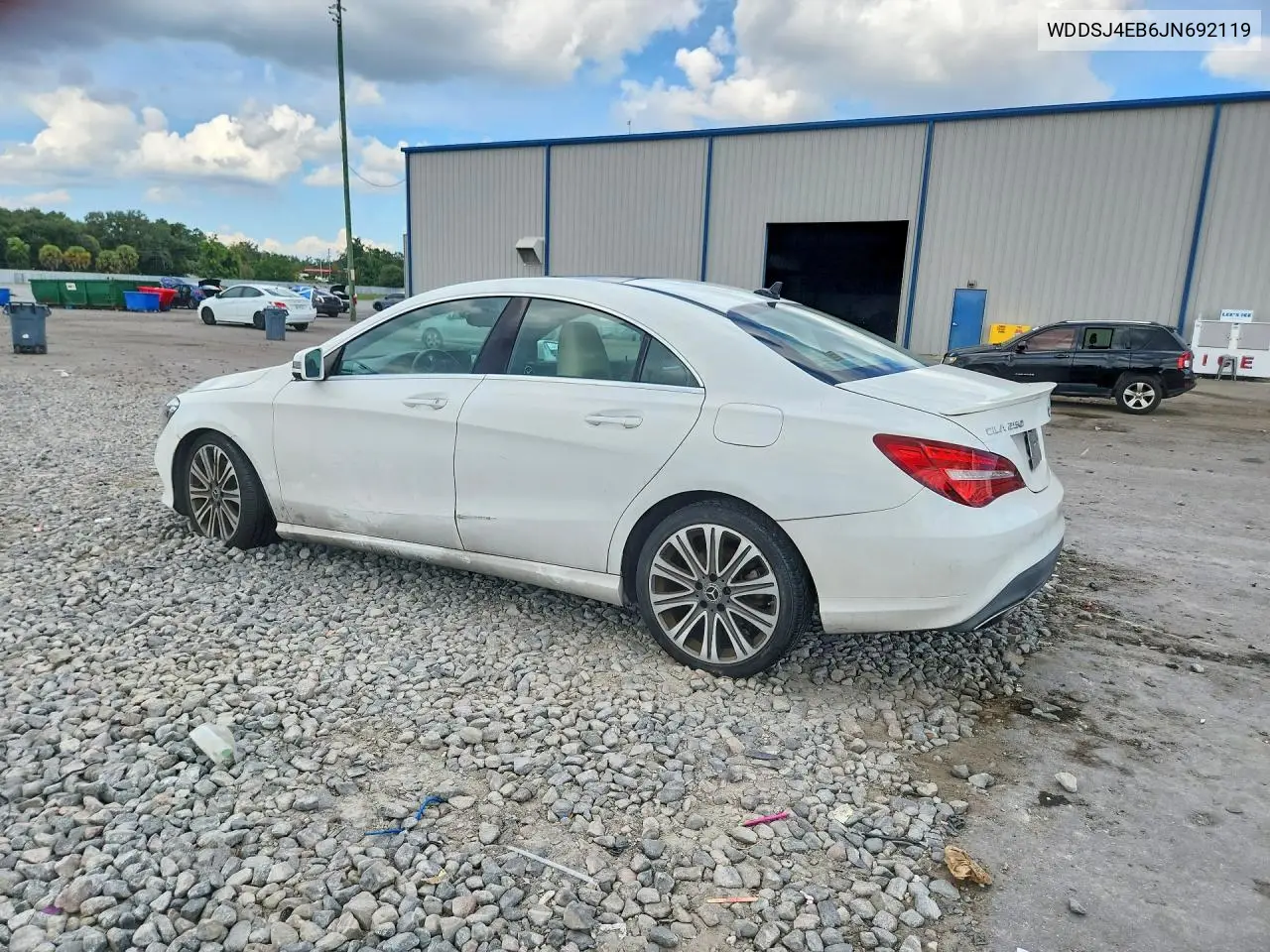 2018 MERCEDES CLA-KLASSE VIN WDDSJ4EB6JN692119 — фото 2