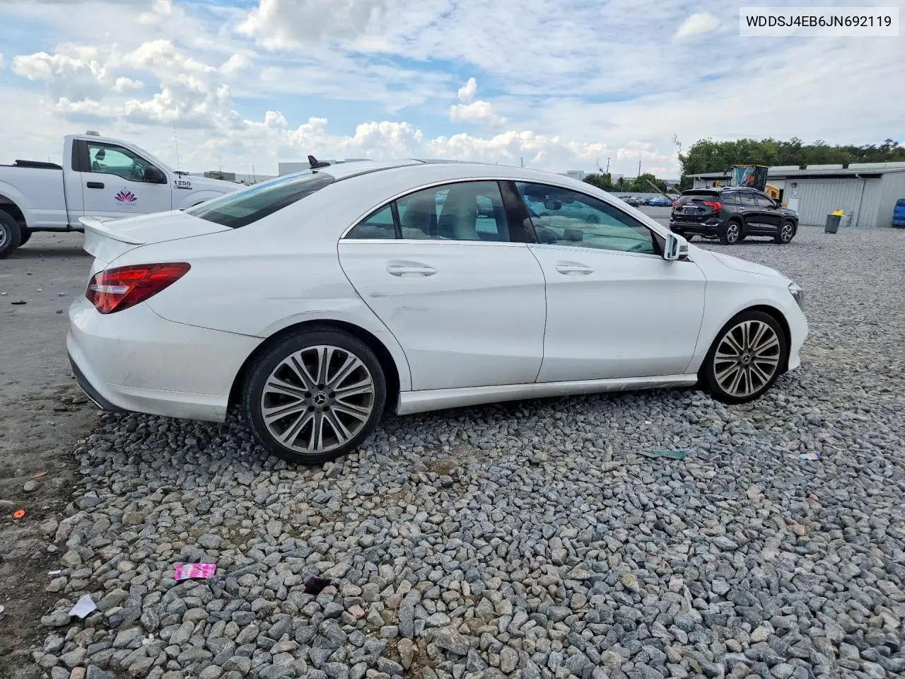 2018 MERCEDES CLA-KLASSE VIN WDDSJ4EB6JN692119 — фото 3
