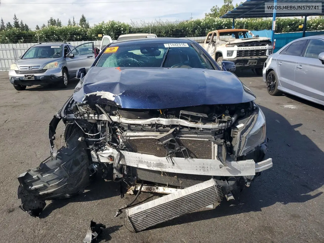2018 MERCEDES CLA-KLASSE VIN WDDSJ4EB6JN579741 — фото 5