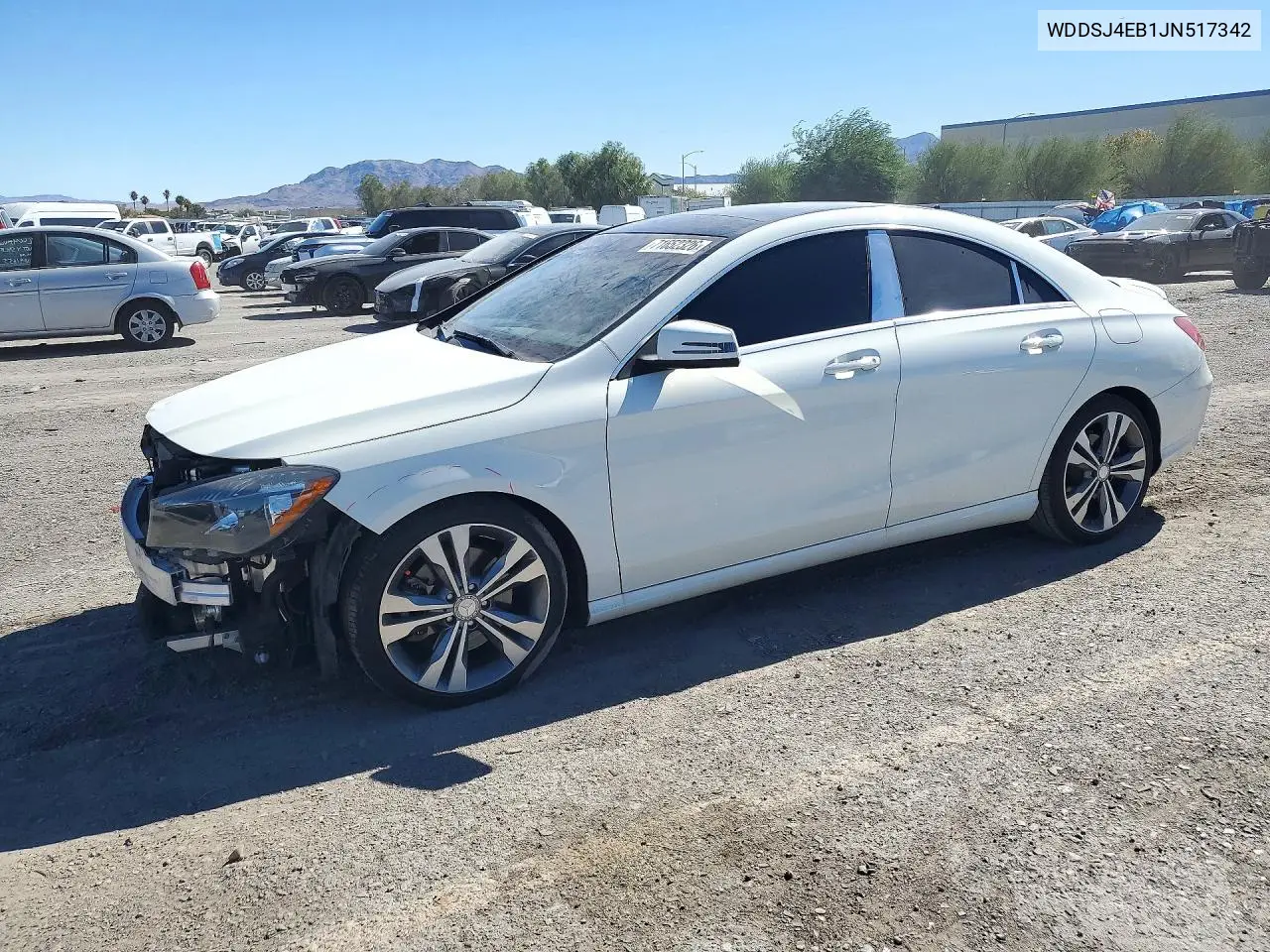 MERCEDES CLA-KLASSE 2018, VIN WDDSJ4EB1JN517342