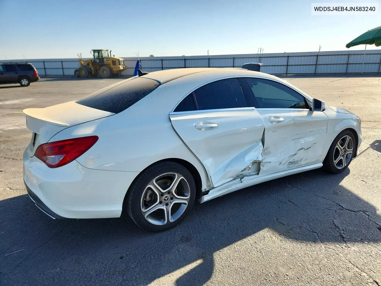 2018 MERCEDES CLA-KLASSE VIN WDDSJ4EB4JN583240 — фото 3