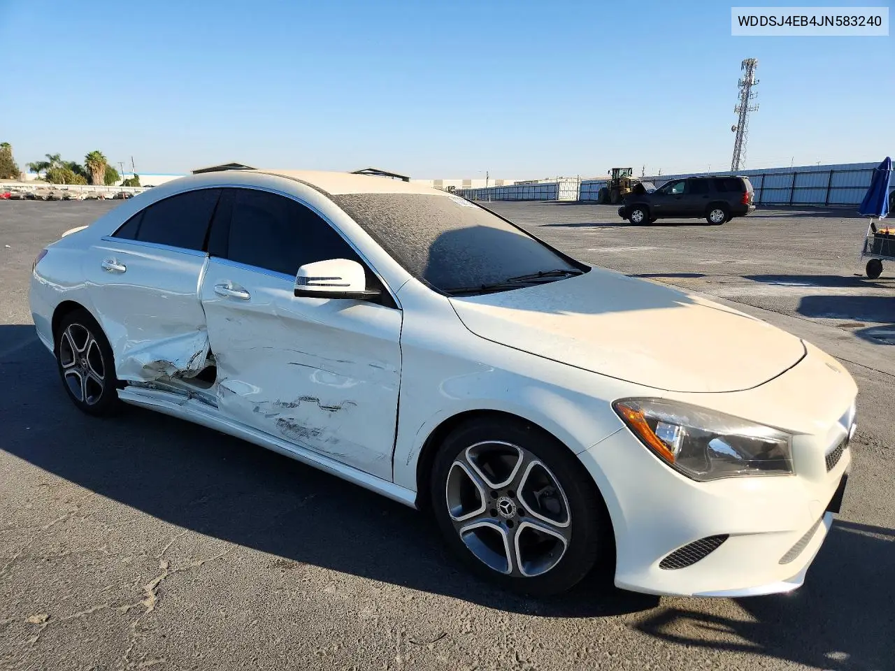 2018 MERCEDES CLA-KLASSE VIN WDDSJ4EB4JN583240 — фото 4