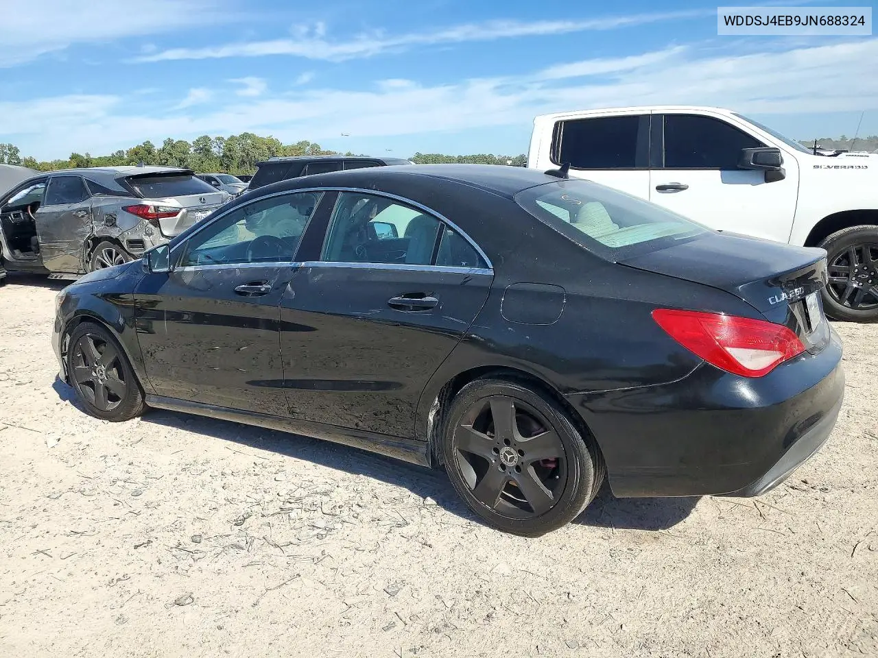 2018 MERCEDES CLA-KLASSE VIN WDDSJ4EB9JN688324 — фото 2