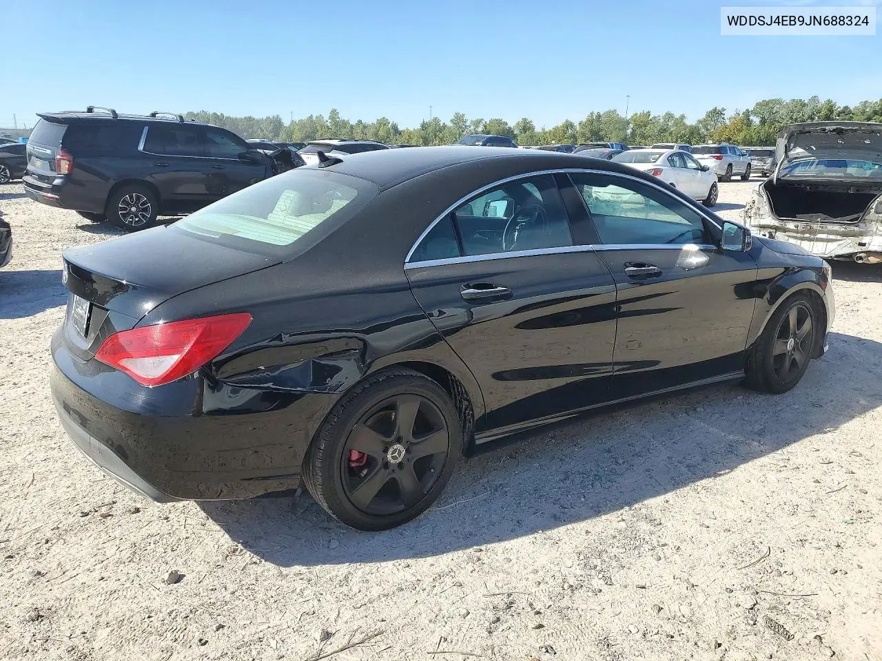 2018 MERCEDES CLA-KLASSE VIN WDDSJ4EB9JN688324 — фото 3