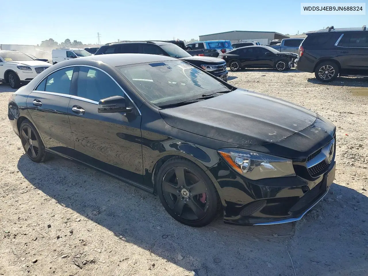 2018 MERCEDES CLA-KLASSE VIN WDDSJ4EB9JN688324 — фото 4