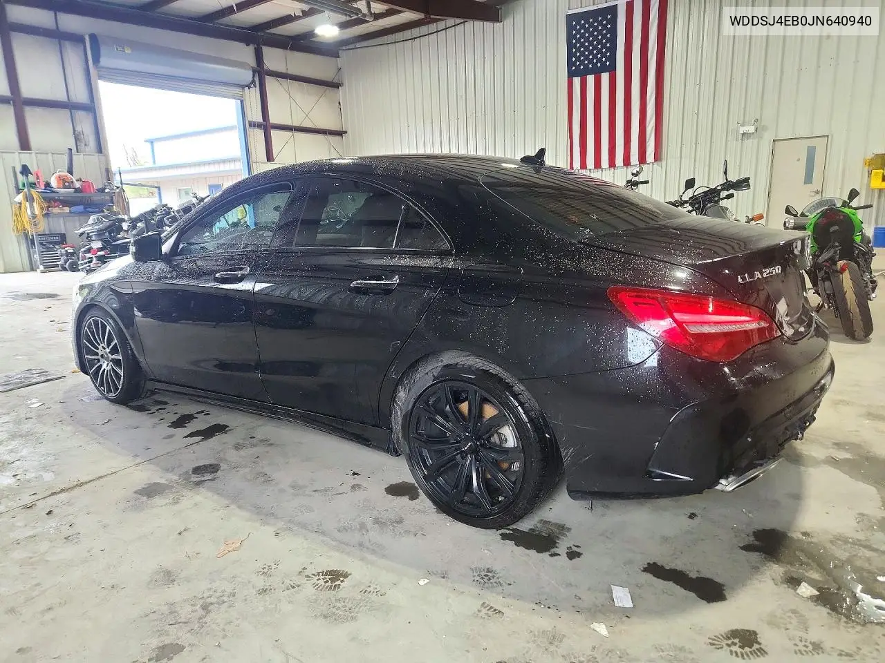 2018 MERCEDES CLA-KLASSE VIN WDDSJ4EB0JN640940 — фото 2