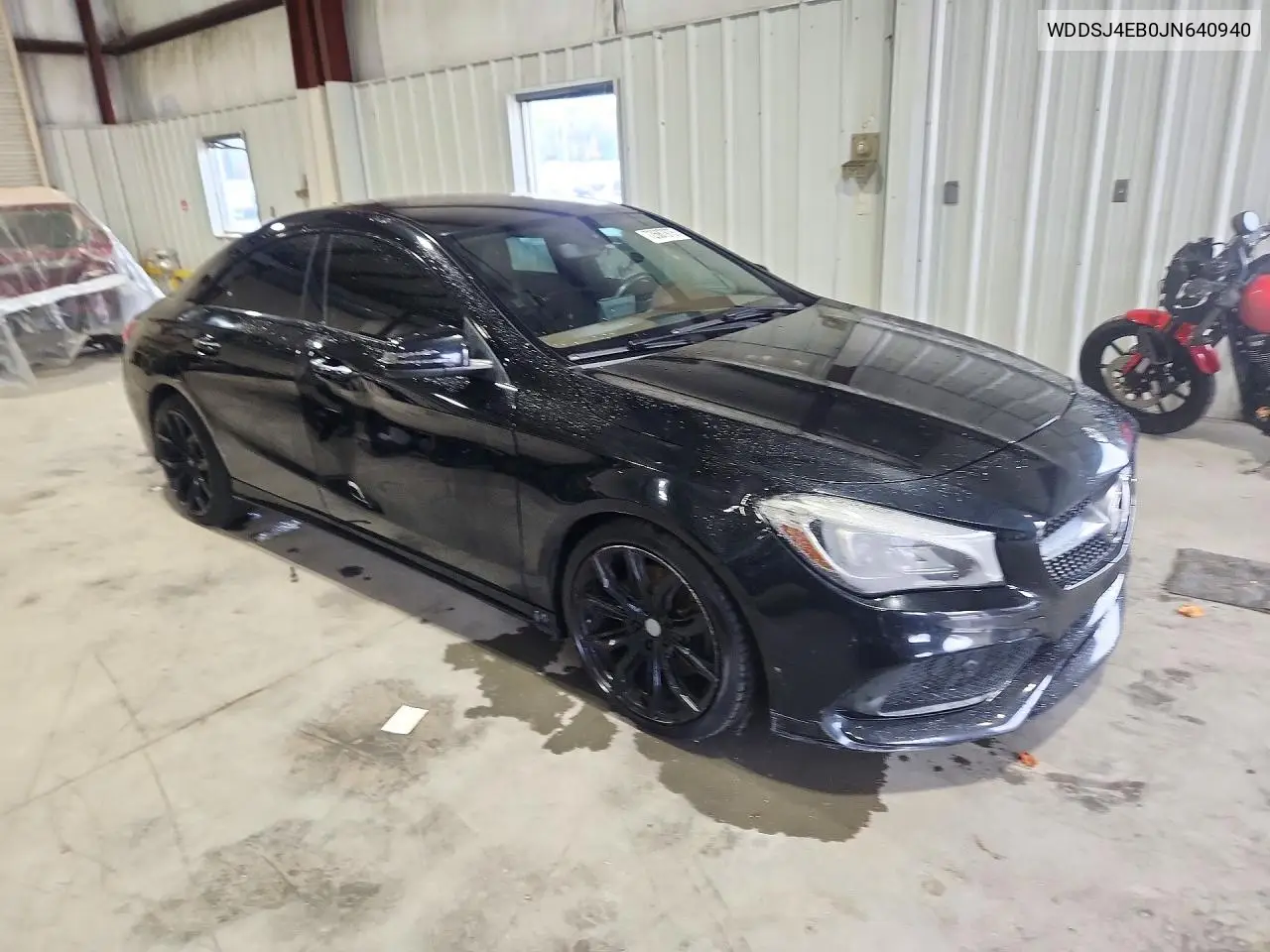 2018 MERCEDES CLA-KLASSE VIN WDDSJ4EB0JN640940 — фото 4
