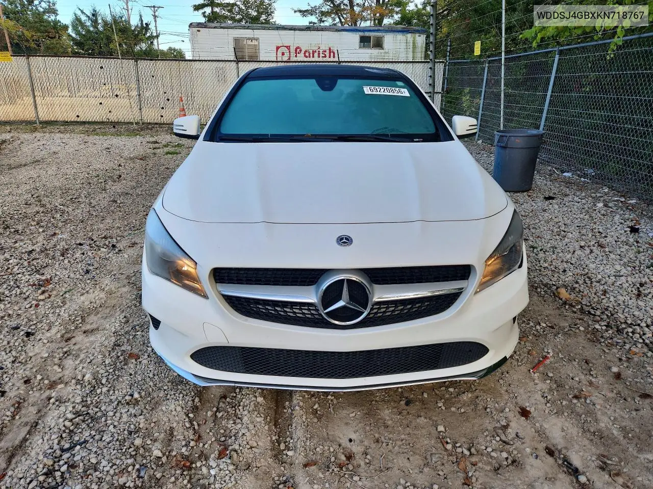 MERCEDES CLA-KLASSE 2019, VIN WDDSJ4GBXKN718767