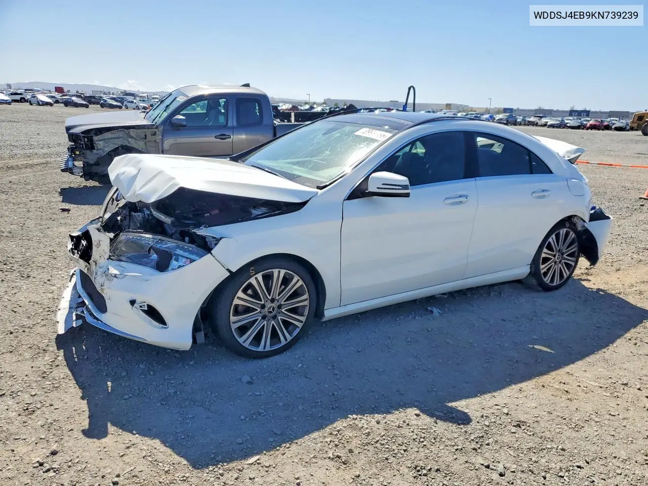MERCEDES CLA-KLASSE 2019, VIN WDDSJ4EB9KN739239