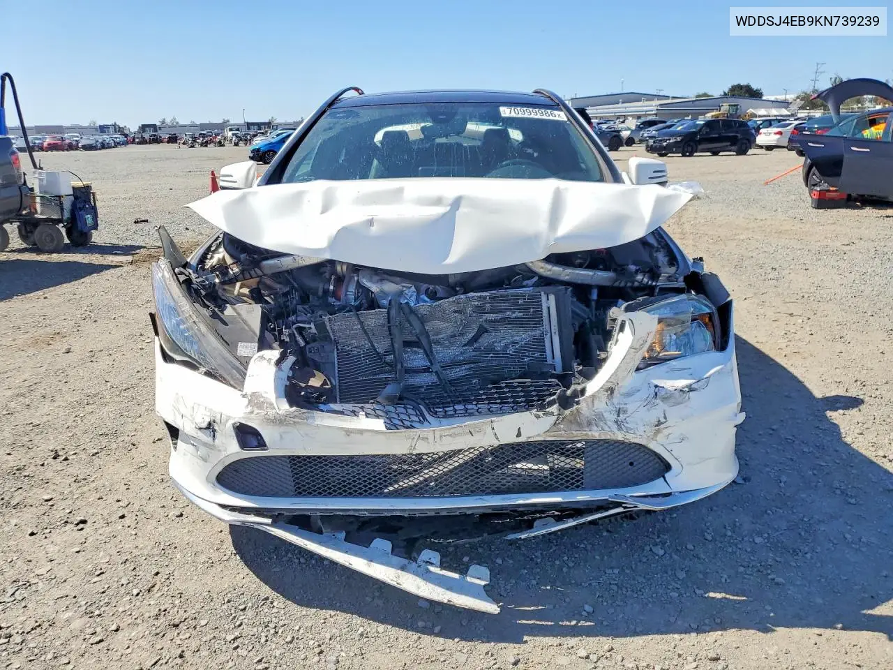2019 MERCEDES CLA-KLASSE VIN WDDSJ4EB9KN739239 — фото 5