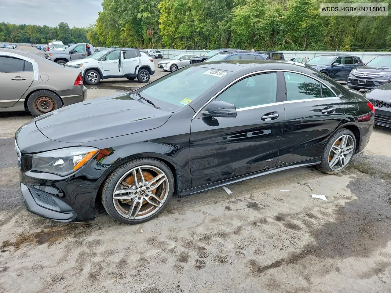 MERCEDES CLA-KLASSE 2019, VIN WDDSJ4GBXKN715061