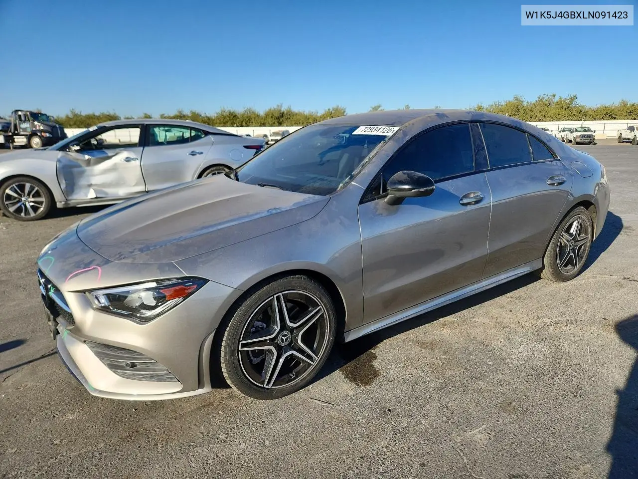 MERCEDES CLA-KLASSE 2020, VIN W1K5J4GBXLN091423