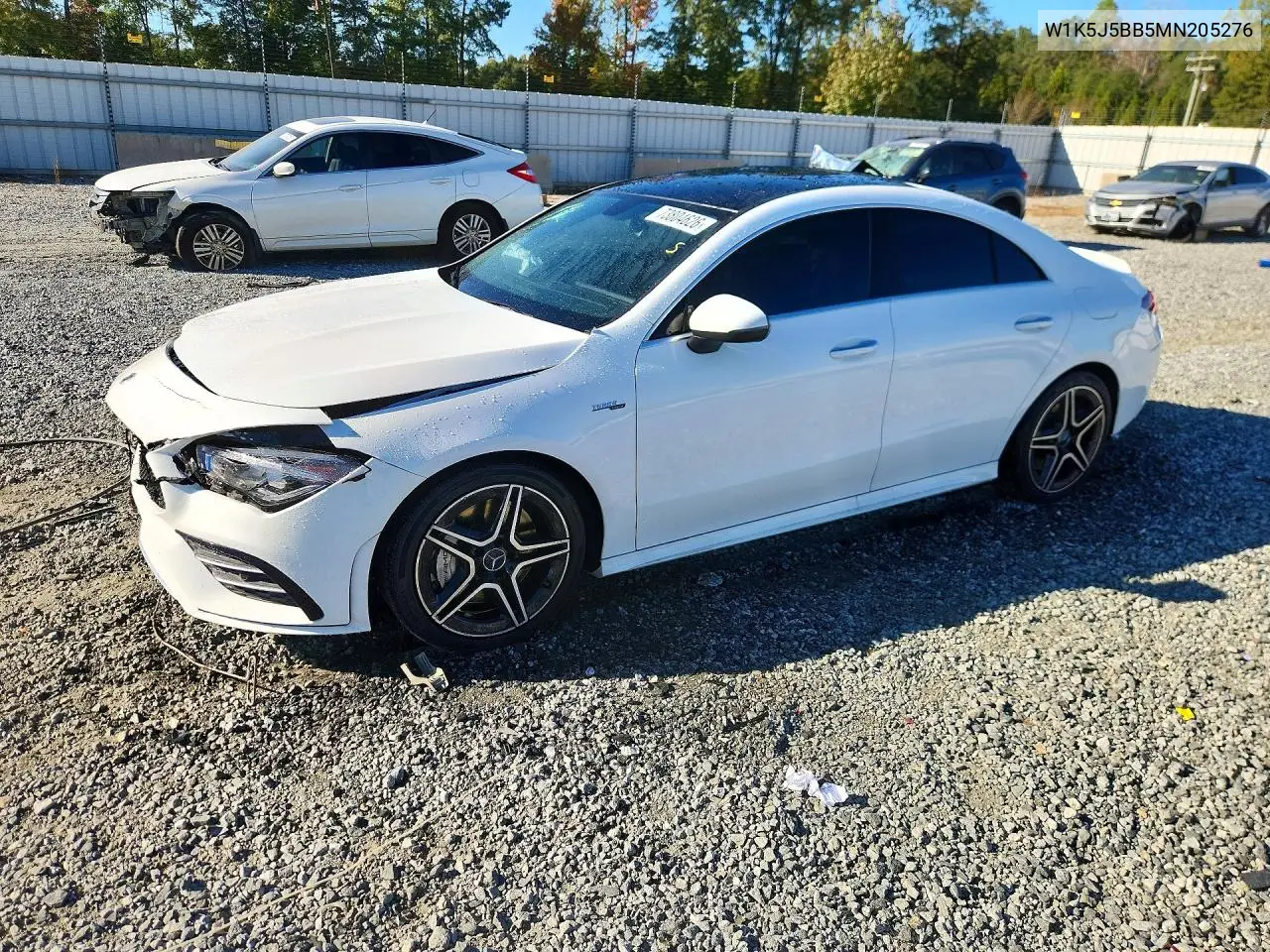 MERCEDES CLA-KLASSE 2021, VIN W1K5J5BB5MN205276