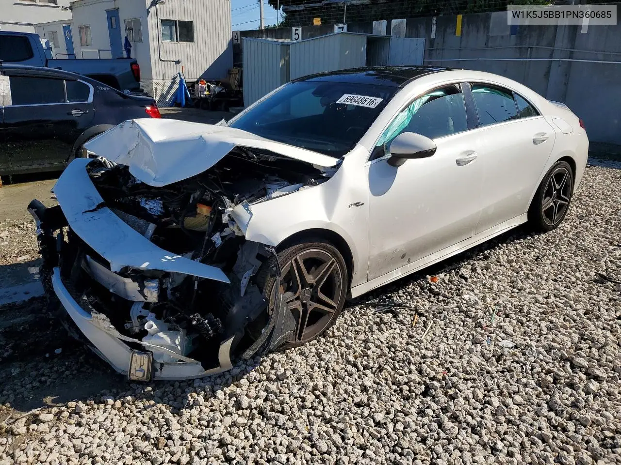 MERCEDES CLA-KLASSE 2023, VIN W1K5J5BB1PN360685
