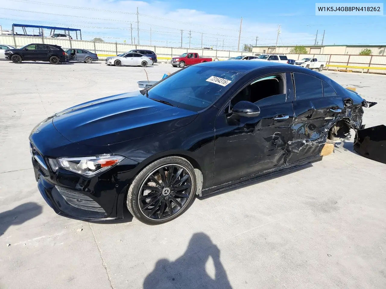 MERCEDES CLA-KLASSE 2023, VIN W1K5J4GB8PN418262