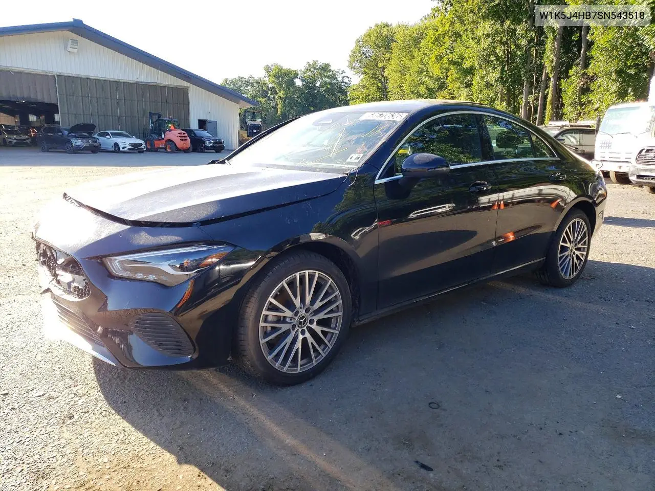 MERCEDES CLA-KLASSE 2025, VIN W1K5J4HB7SN543518