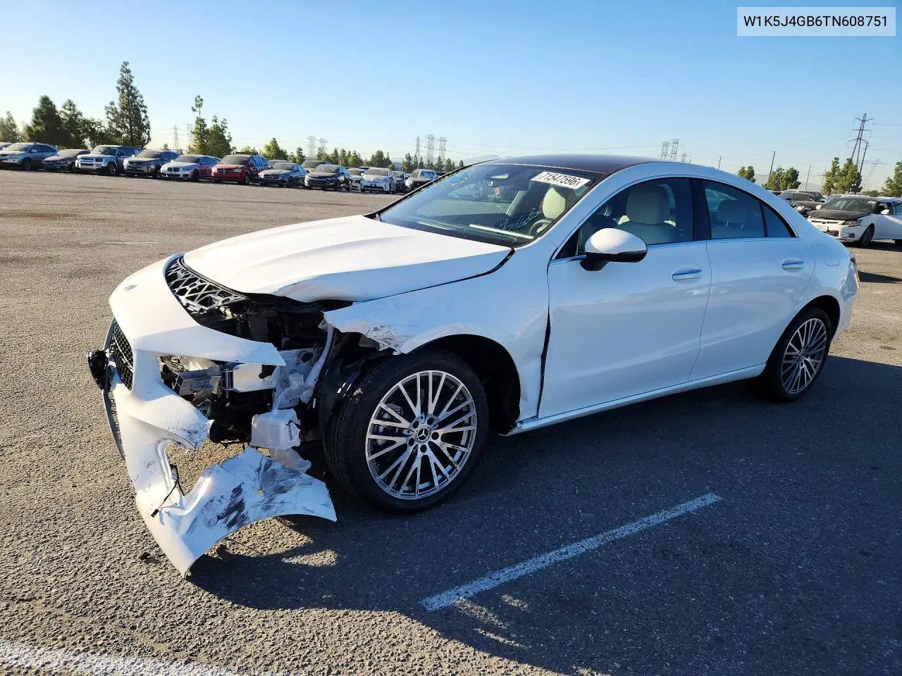 MERCEDES CLA-KLASSE 2026, VIN W1K5J4GB6TN608751