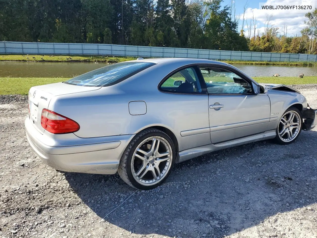 2000 MERCEDES CLK-KLASSE VIN WDBLJ70G6YF136270 — фото 3