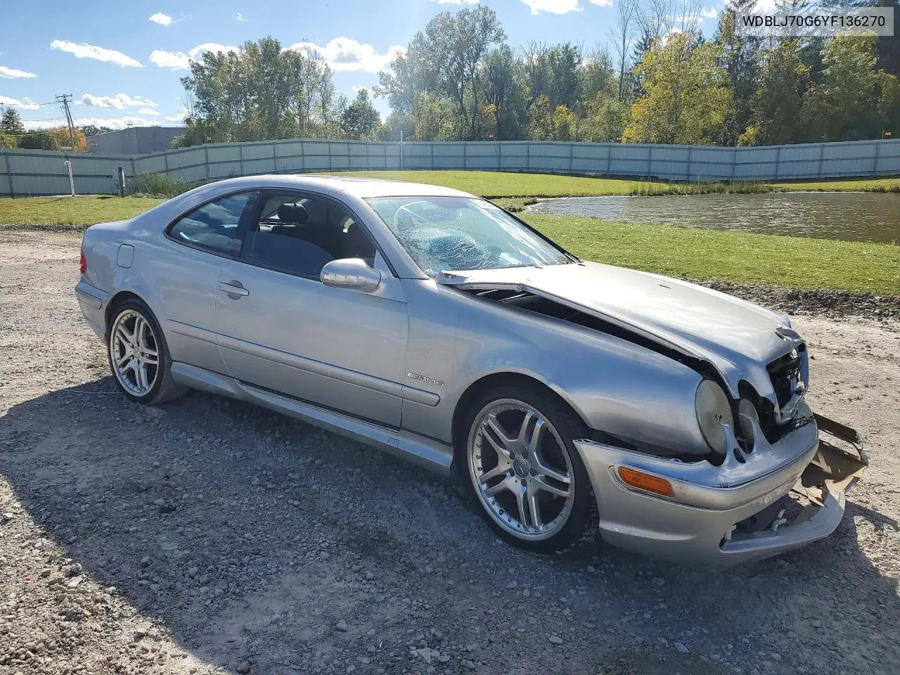 2000 MERCEDES CLK-KLASSE VIN WDBLJ70G6YF136270 — фото 4