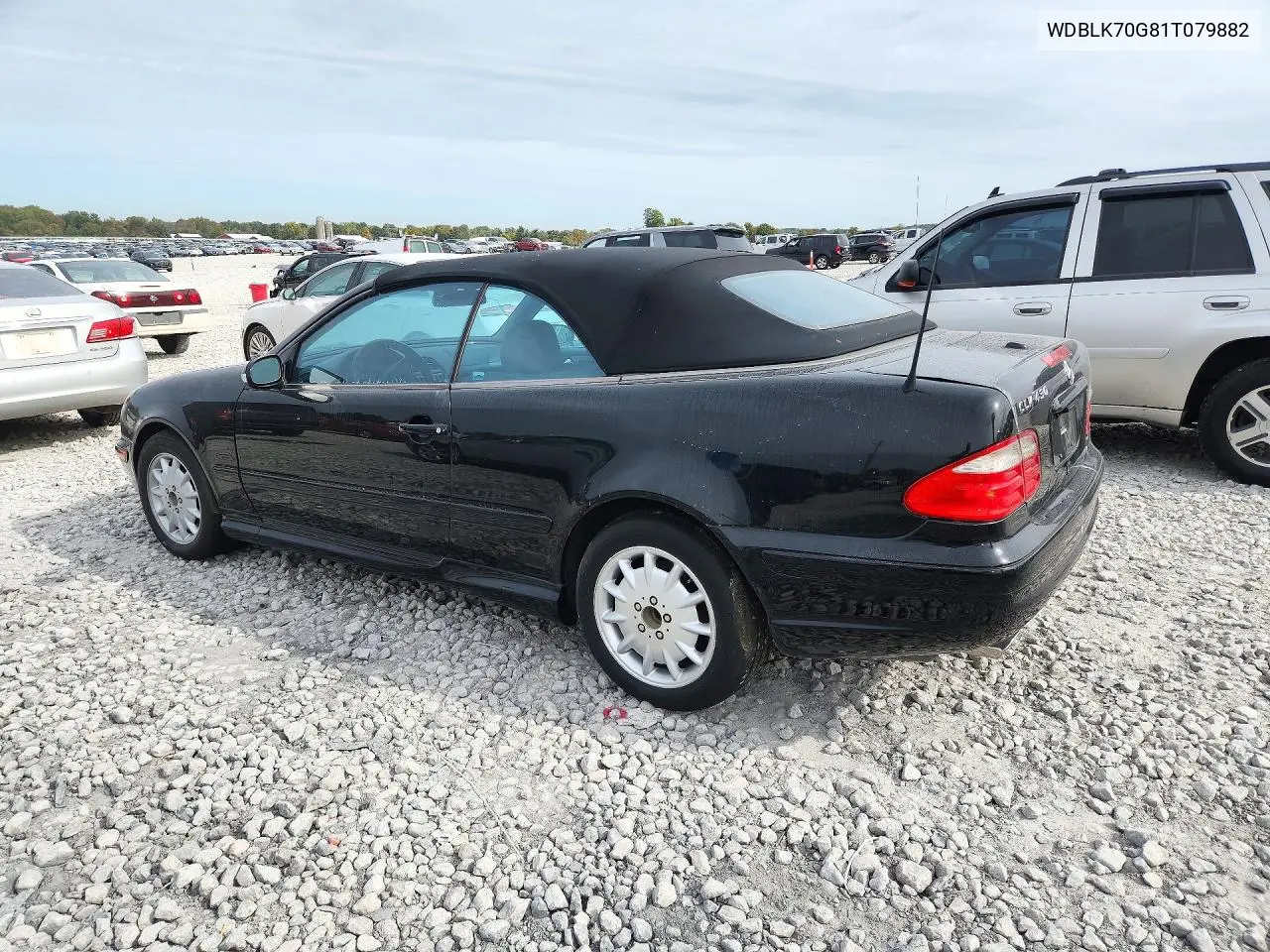 2001 MERCEDES CLK-KLASSE VIN WDBLK70G81T079882 — фото 2