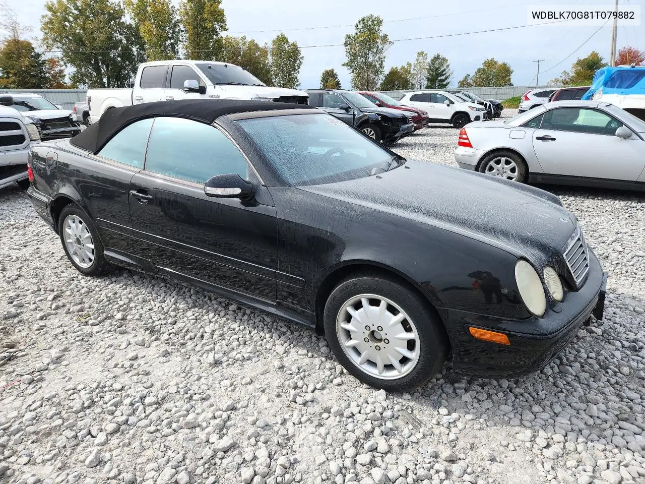 2001 MERCEDES CLK-KLASSE VIN WDBLK70G81T079882 — фото 4