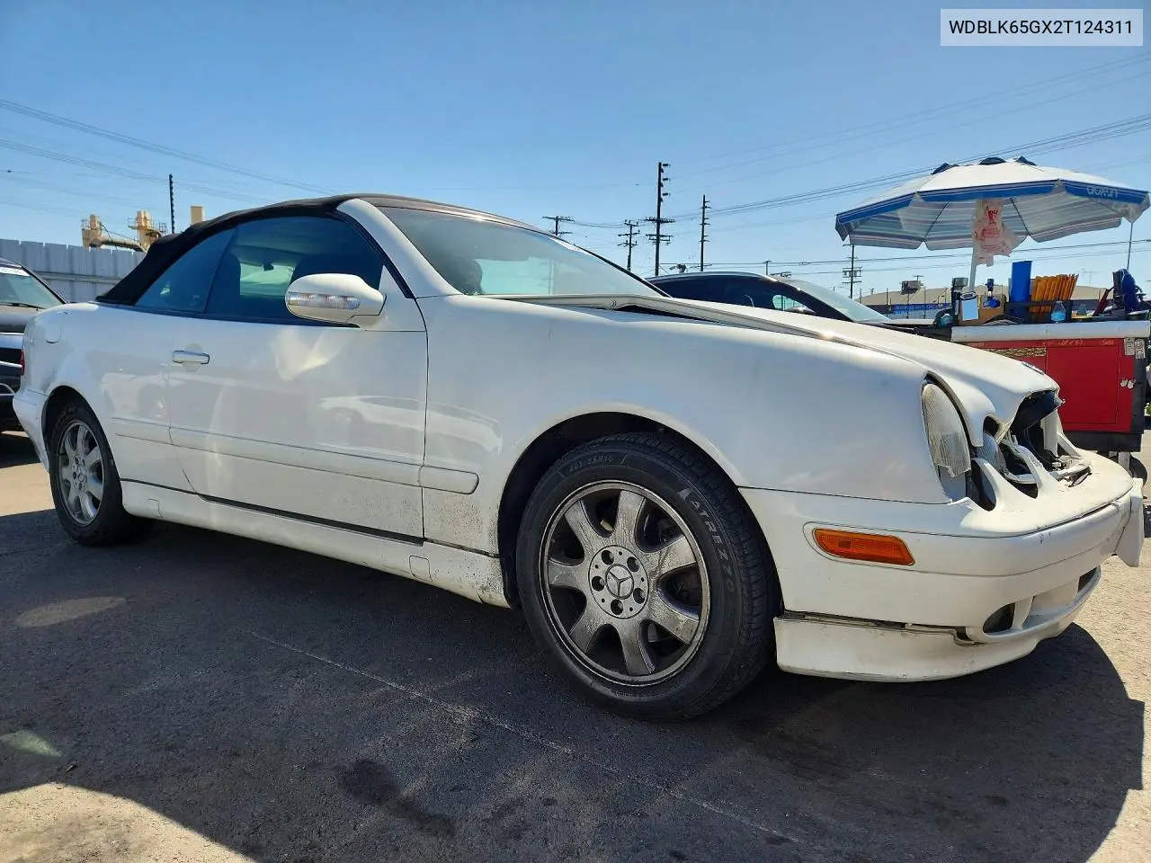 2002 MERCEDES CLK-KLASSE VIN WDBLK65GX2T124311 — фото 4