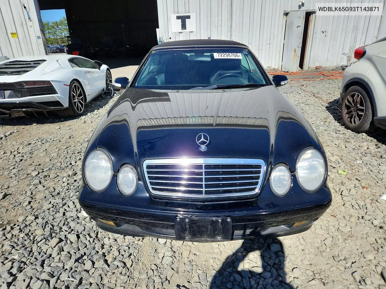 2003 MERCEDES CLK-KLASSE VIN WDBLK65G93T143871 — фото 5