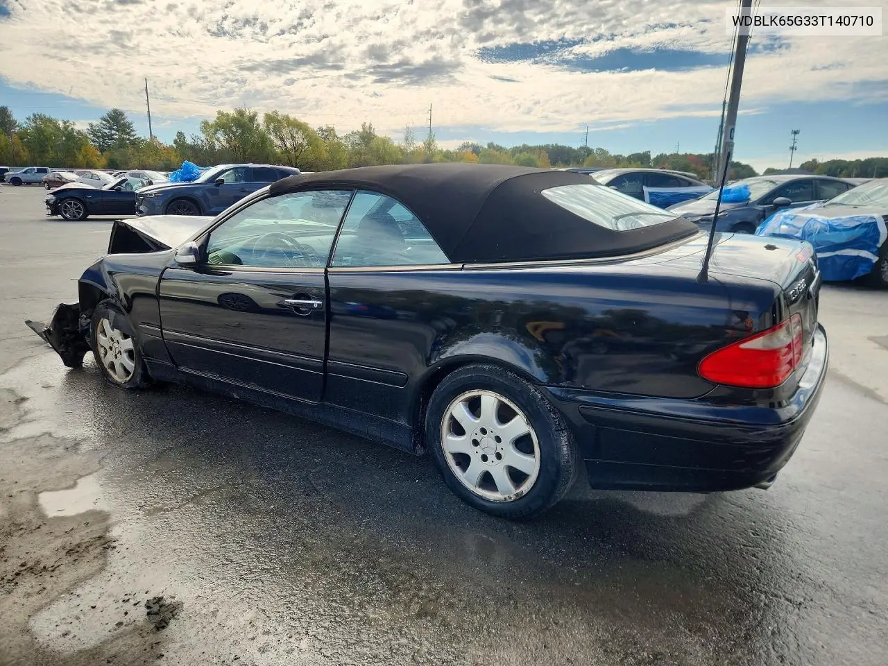 2003 MERCEDES CLK-KLASSE VIN WDBLK65G33T140710 — фото 2