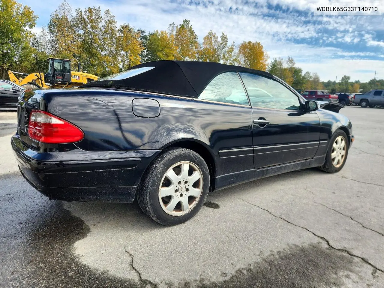 2003 MERCEDES CLK-KLASSE VIN WDBLK65G33T140710 — фото 3