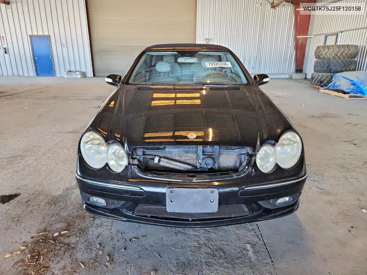 2005 MERCEDES CLK-KLASSE VIN WDBTK75J25F120158 — фото 5
