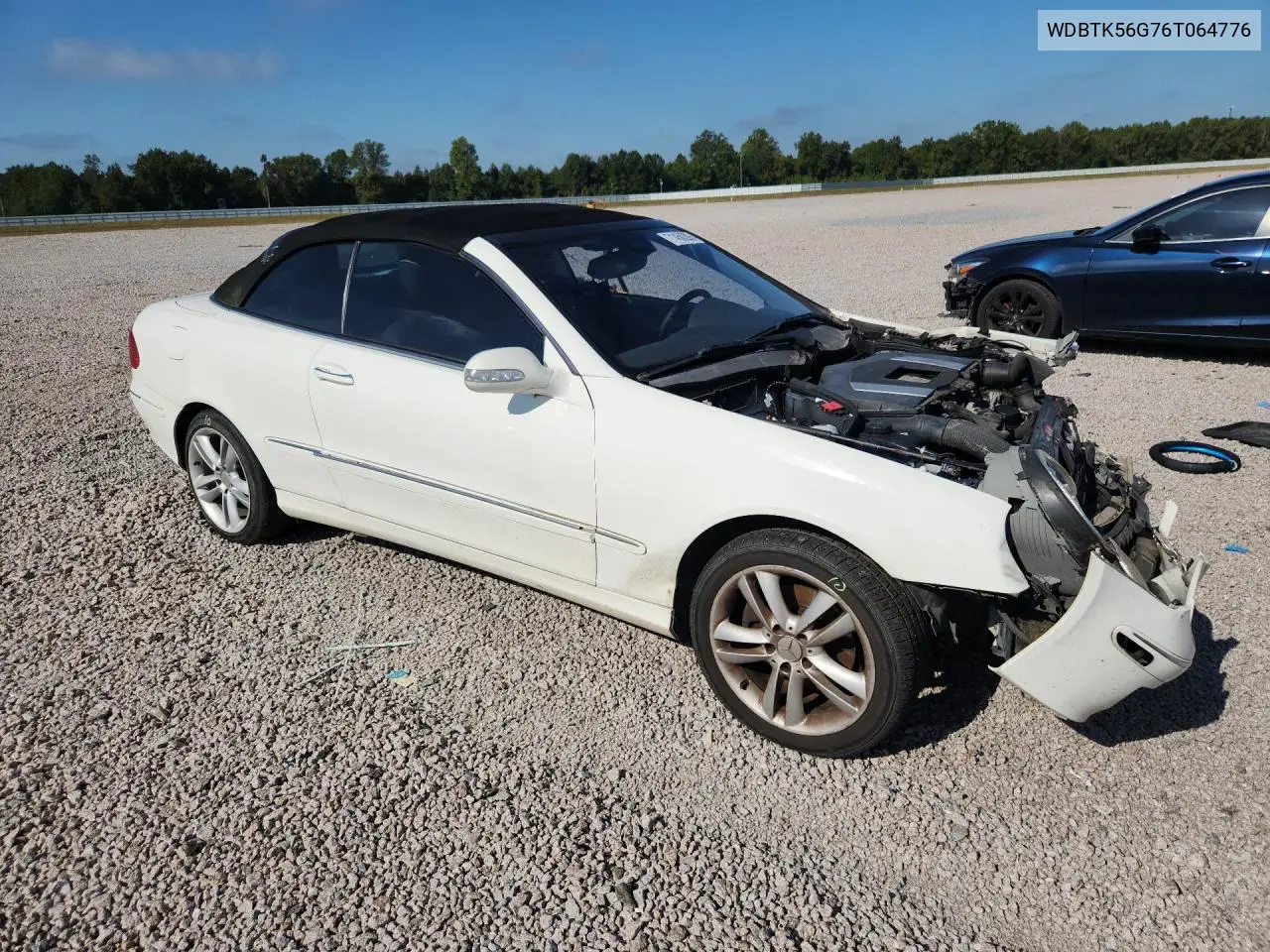 2006 MERCEDES CLK-KLASSE VIN WDBTK56G76T064776 — фото 4
