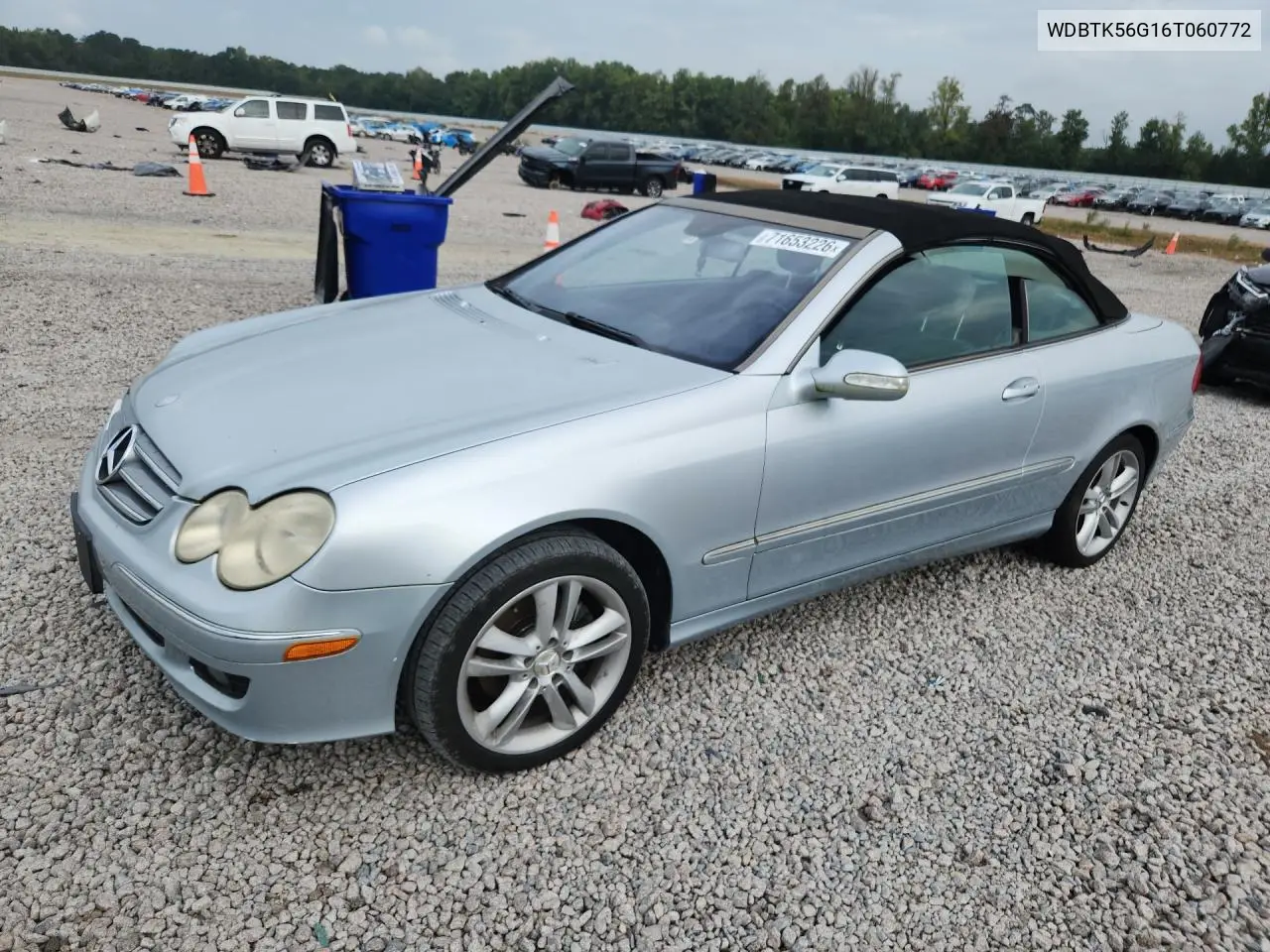 MERCEDES CLK-KLASSE 2006, VIN WDBTK56G16T060772