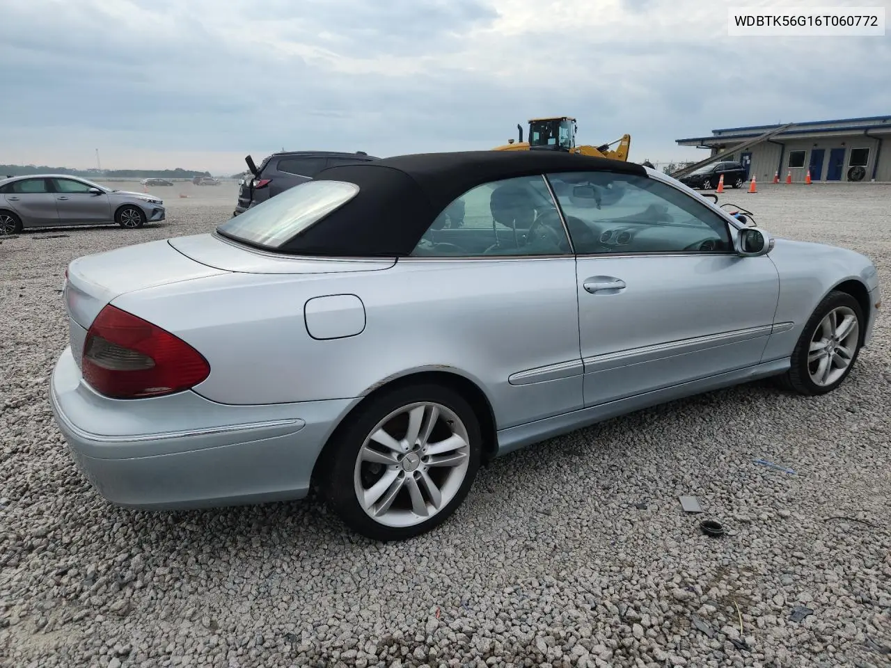 2006 MERCEDES CLK-KLASSE VIN WDBTK56G16T060772 — фото 3
