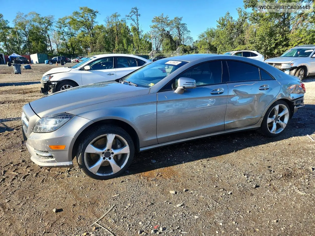 MERCEDES CLS-KLASSE 2012, VIN WDDLJ9BB1CA036443