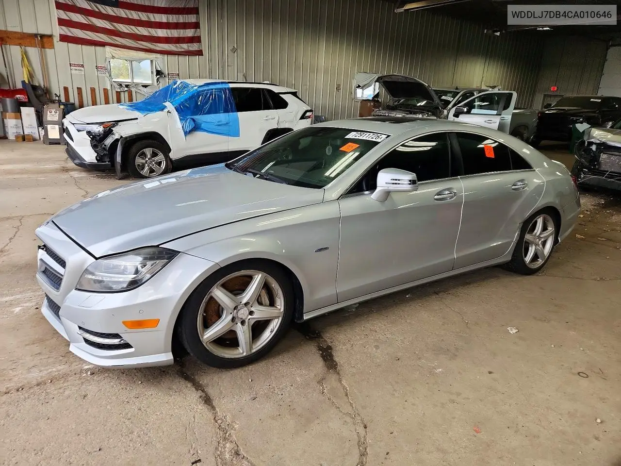 MERCEDES CLS-KLASSE 2012, VIN WDDLJ7DB4CA010646