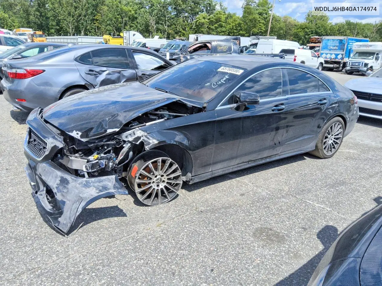 MERCEDES CLS-KLASSE 2016, VIN WDDLJ6HB4GA174974
