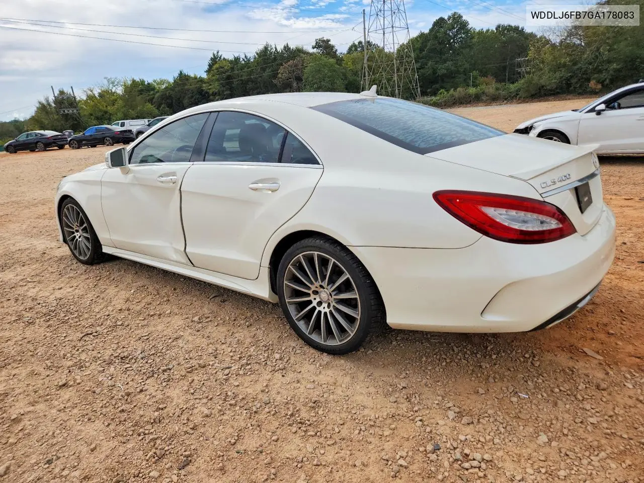 2016 MERCEDES CLS-KLASSE VIN WDDLJ6FB7GA178083 — фото 2